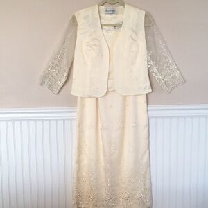 Ivory 3-Piece Maxi Skirt Set